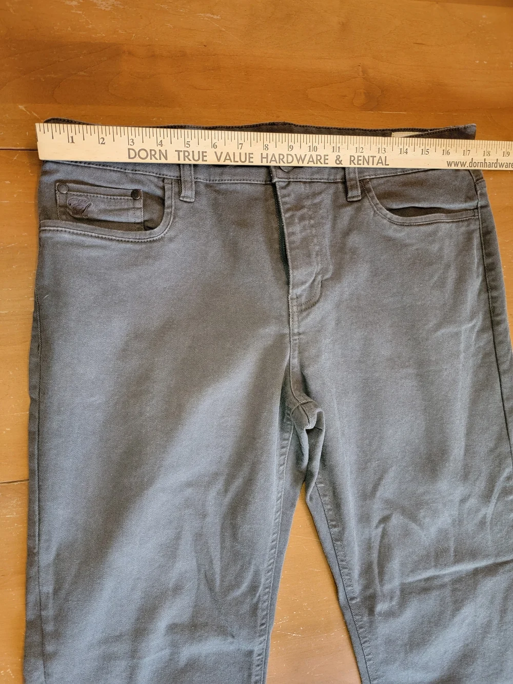 English Laundry Mens 5 Pocket Mid-Rise 365 Pant Grey 34x30